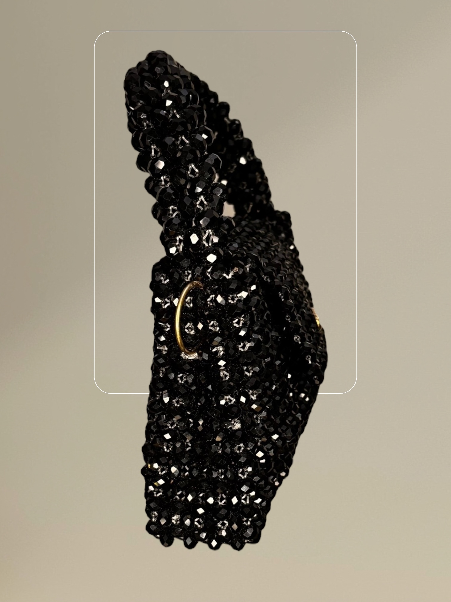 SAHAR – Deep Black Beads – Enigma – "Mystery wrapped in midnight." - Image 6