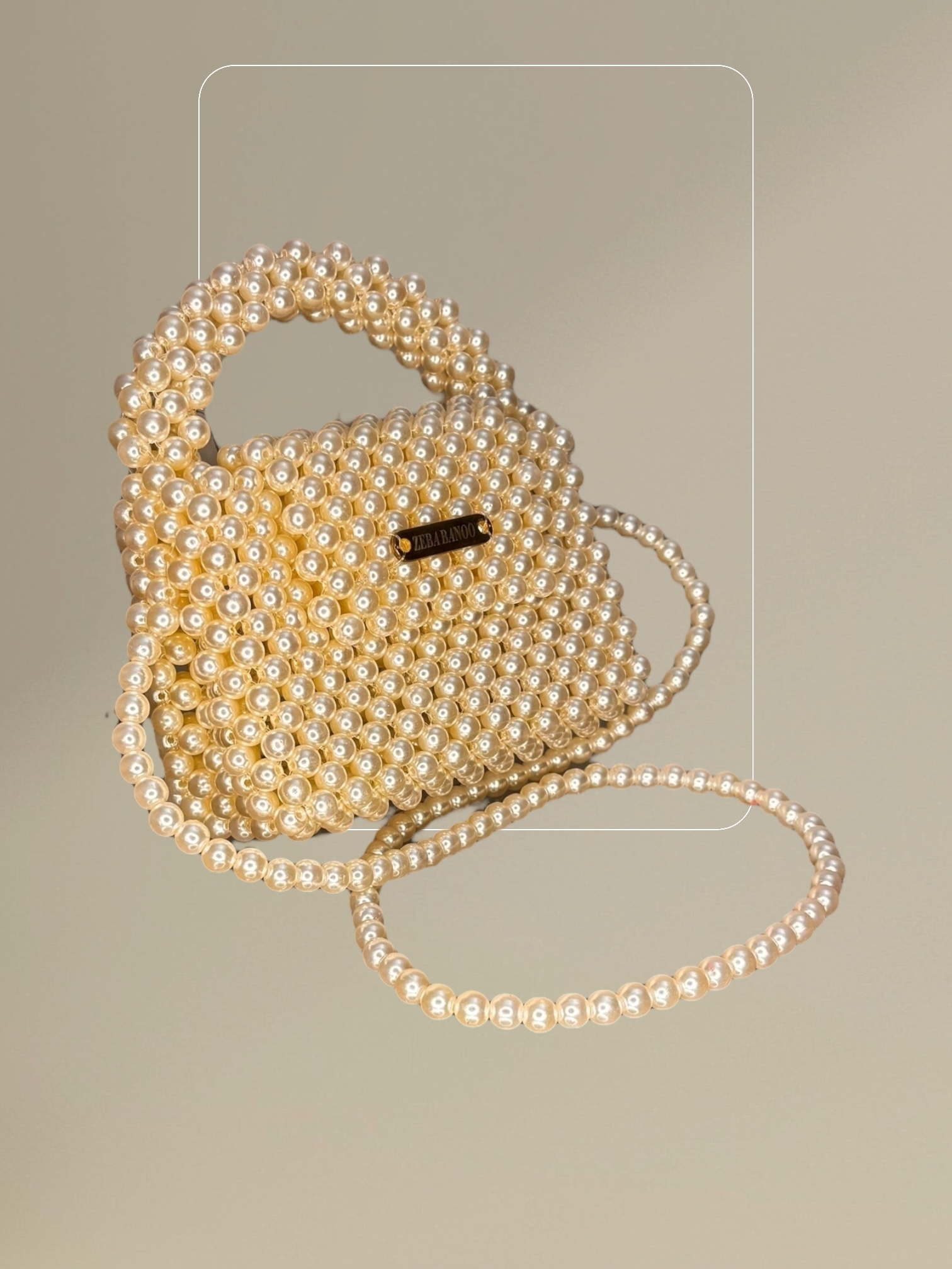 SADAF – White Pearl – Purity – “Her purity shines through.”