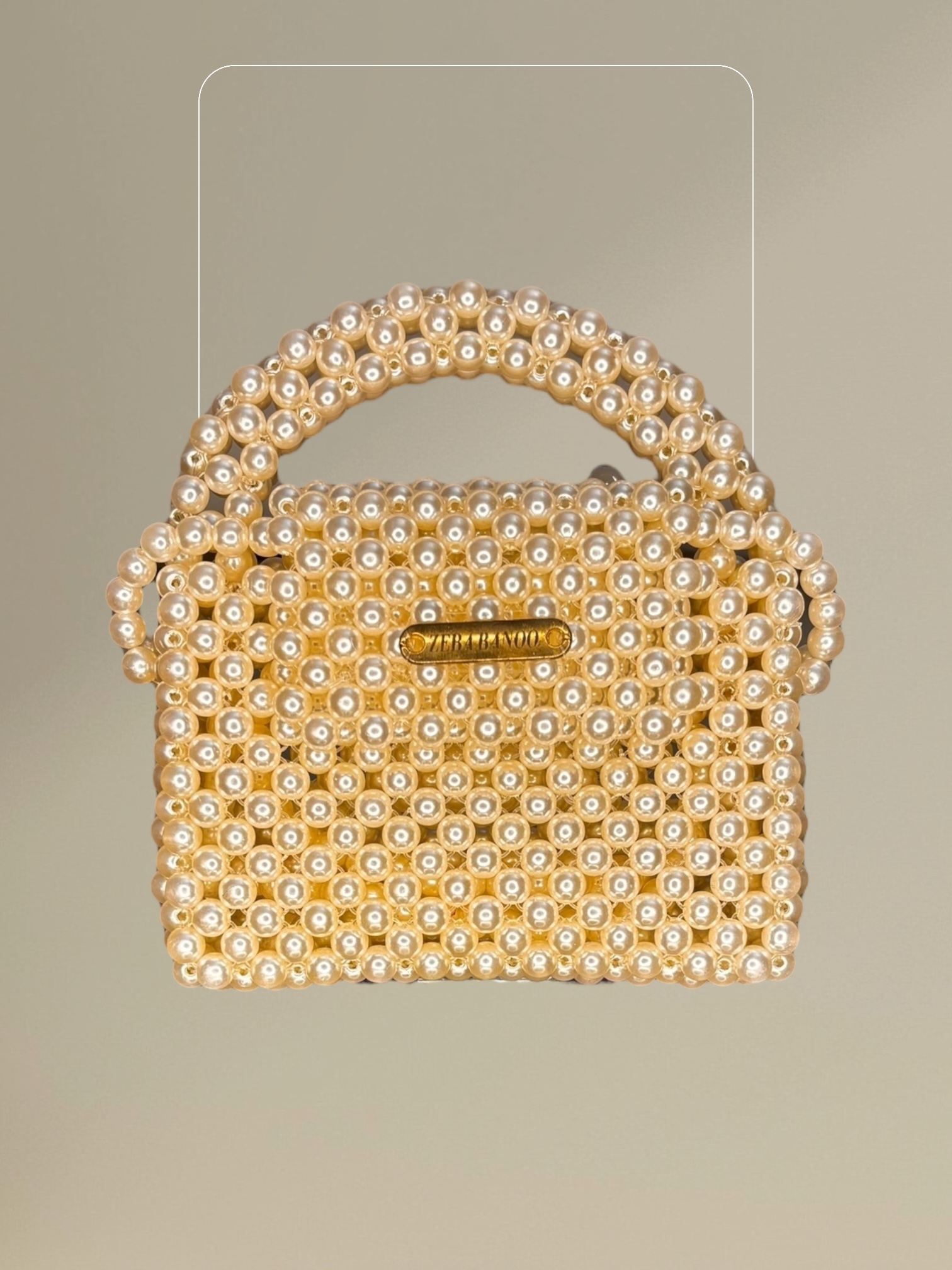 SADAF – White Pearl – Purity – "Her purity shines through."