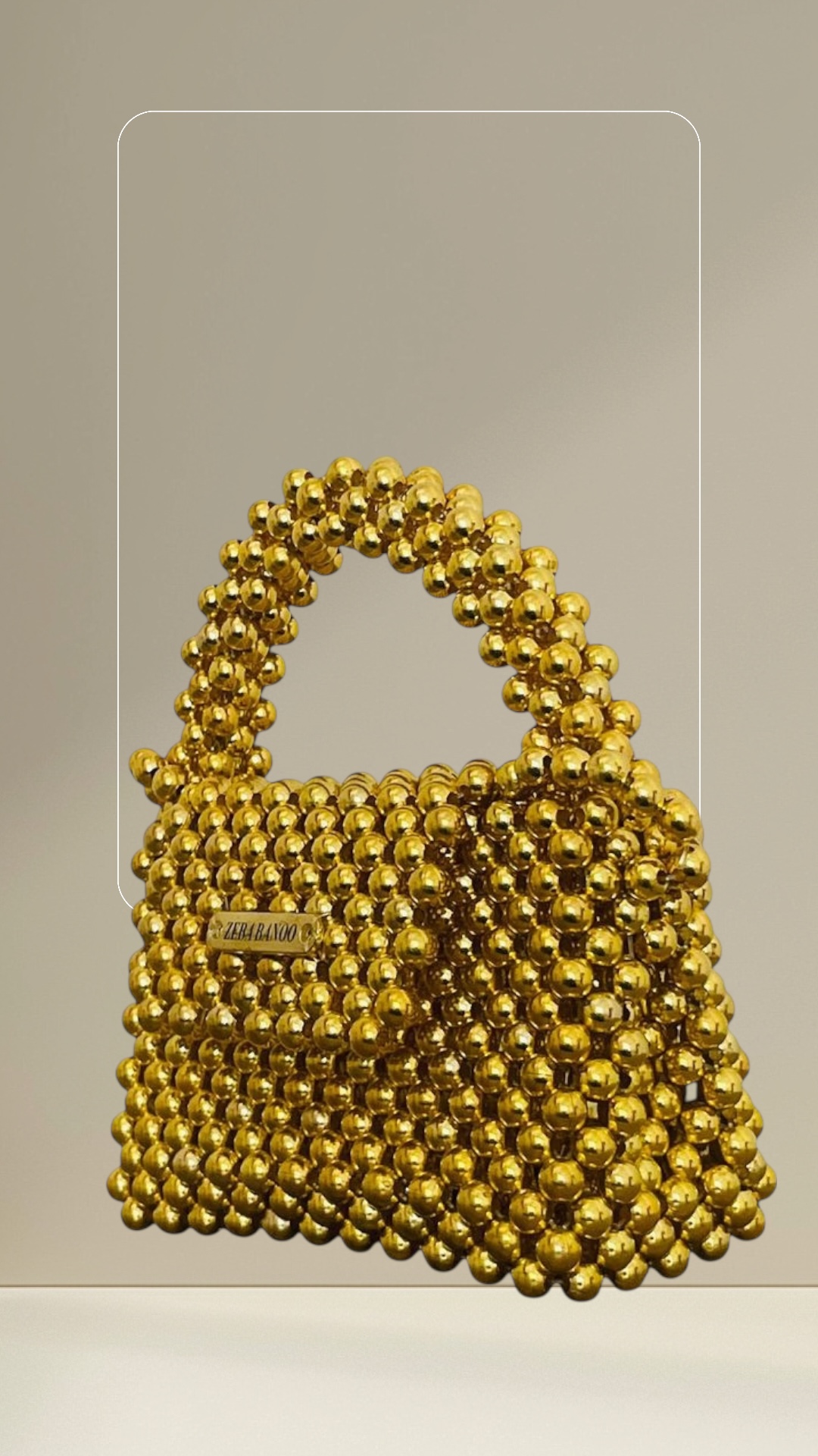 ZARMINA – Soft Golden Pearl – Radiance – “Rare beauty, timeless glow.”